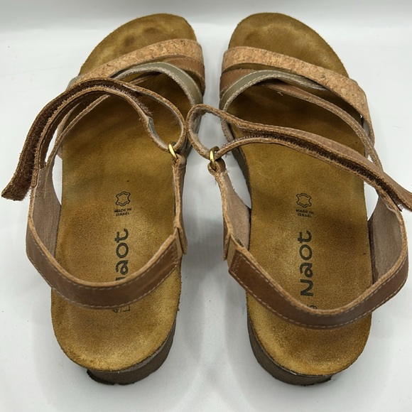 NAOT Womens Sophia Crisscross Leather Sandals size 40 - Picture 6 of 8